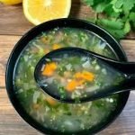 VEG LEMON COREANDER SOUP